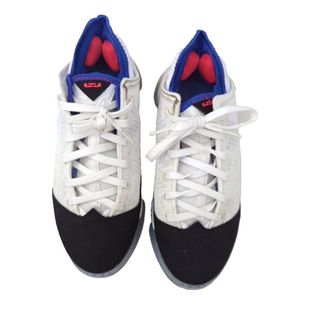Nike LeBron 19 Low Concord Black Toe Mens‎ Size 7 DH1270-100 - Picture 2 of 6
